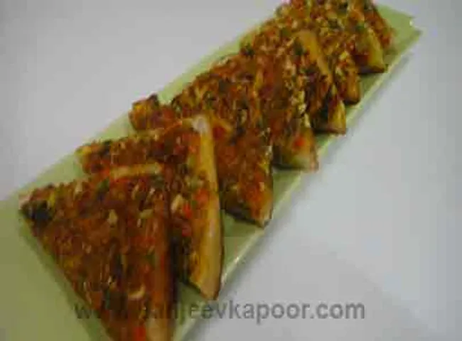 Stuffed Bread Pudla