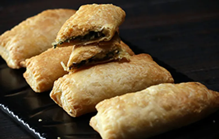 Three Cheese Spinach Puff