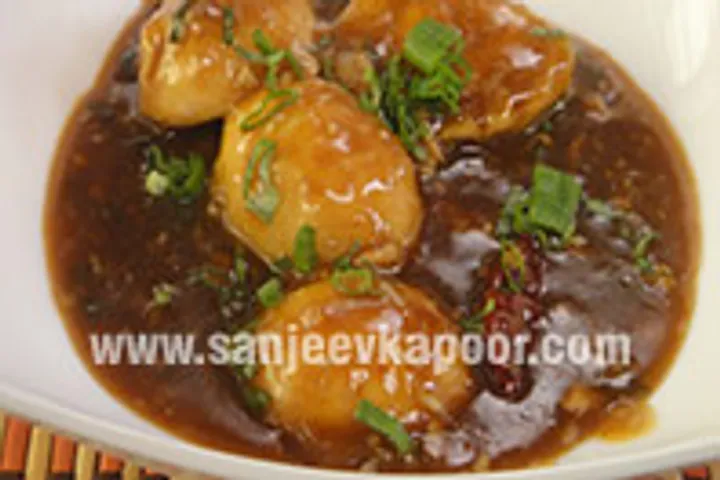 Honey Chilli Eggs