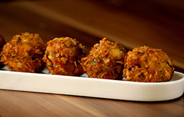 Crispy Corn Cheese Balls
