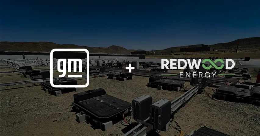 GM and Redwood Partner to Scale Energy Storage with New & Second Life EV Batteries