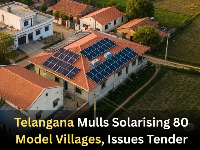 Telangana Mulls Solarising 80 Model Villages, Issues Tender