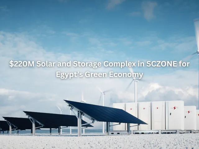 USD 220M Solar and Storage Complex in SCZONE Set to Power Egypt’s Green Economy