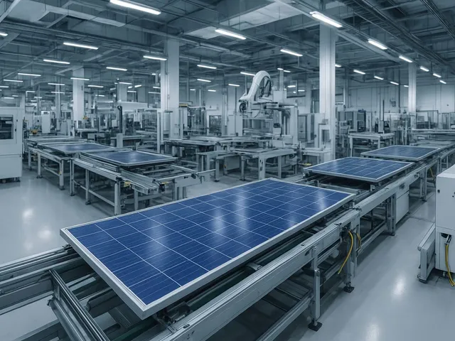 solar cell and module manufacturing