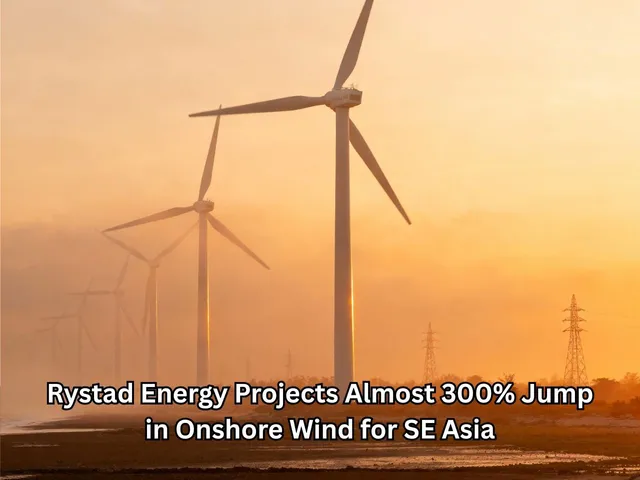Rystad Energy Projects Almost 300% Jump in Onshore Wind for SE Asia