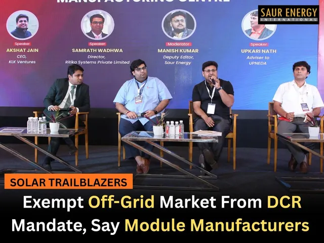 Exempt Off-Grid Market From DCR Mandate, Say Module Manufacturers
