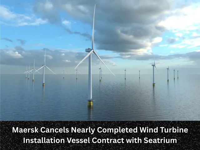 Maersk Cancels Nearly Completed Wind Turbine Installation Vessel Contract with Seatrium