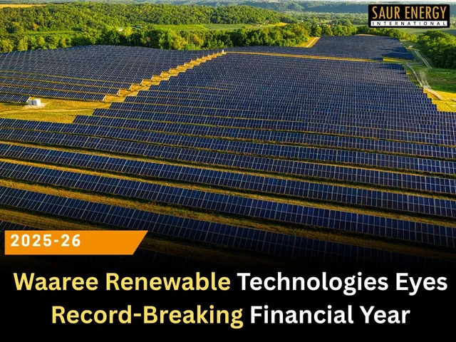 Waaree Renewable Technologies Eyes Record-Breaking Financial Year
