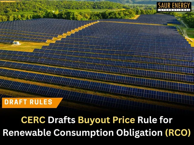 CERC Drafts Buyout Price Rule for Renewable Consumption Obligation (RCO)  DRAFT RULES