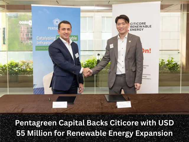 Pentagreen Capital Backs Citicore with USD 55 Million for Renewable Energy Expansion