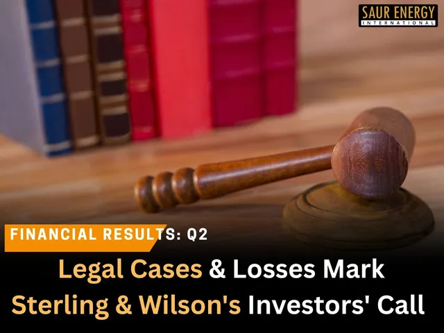 Legal Cases & Losses Mark Sterling & Wilson's Investors' Call