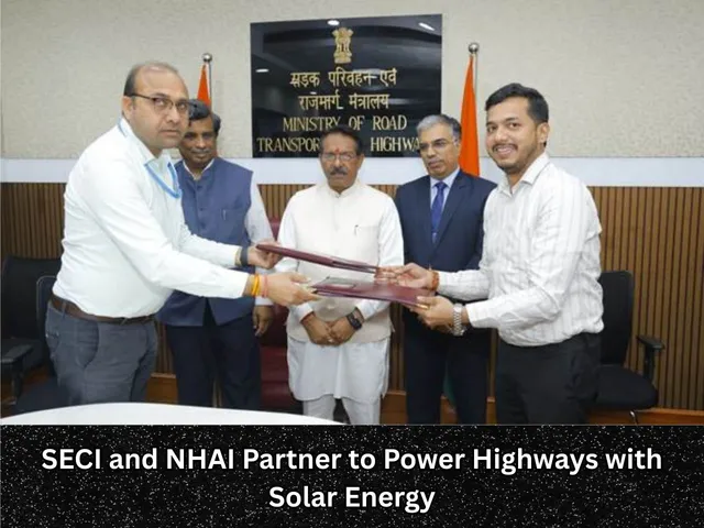 SECI and NHAI Partner to Power Highways with Solar Energy