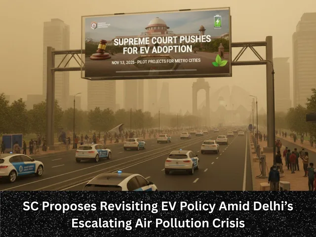 SC Proposes Revisiting EV Policy Amid Delhi’s Escalating Air Pollution Crisis