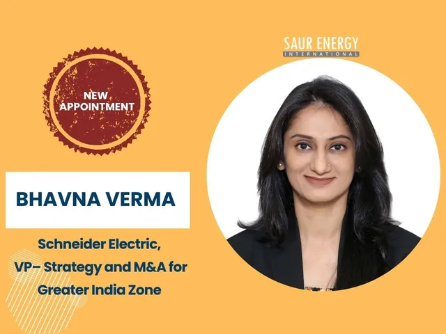 Bhavna Verma, Schneider Electric,  VP– Strategy and M&A for Greater India Zone