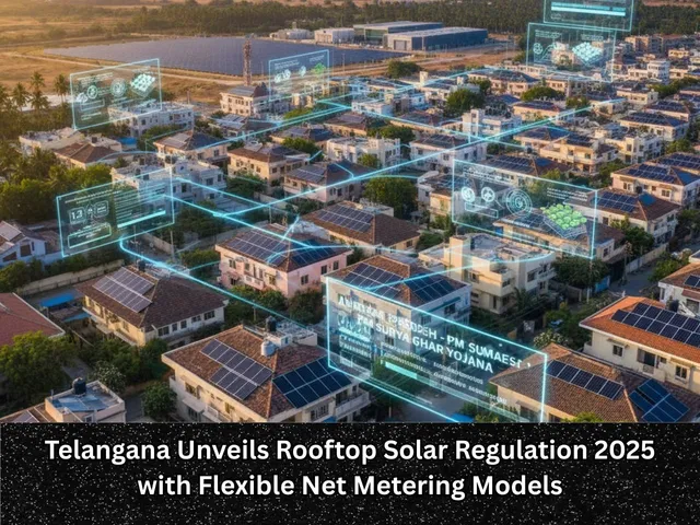 Telangana Unveils Rooftop Solar Regulation 2025 with Flexible Net Metering Models