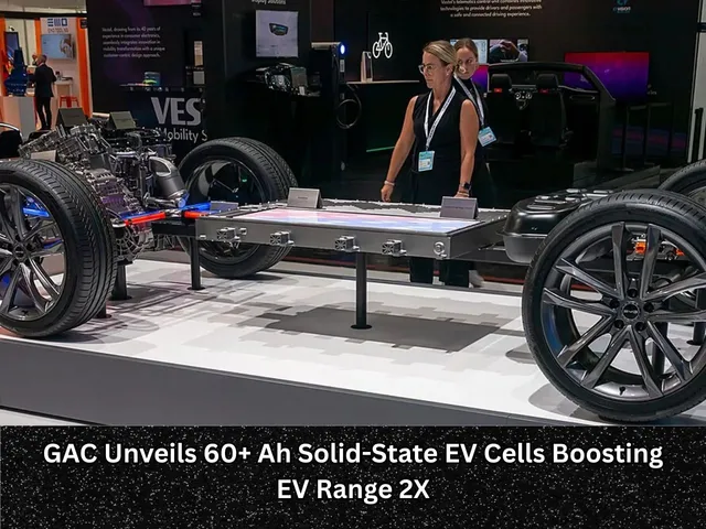 GAC Unveils 60+ Ah Solid-State EV Cells Boosting EV Range 2X