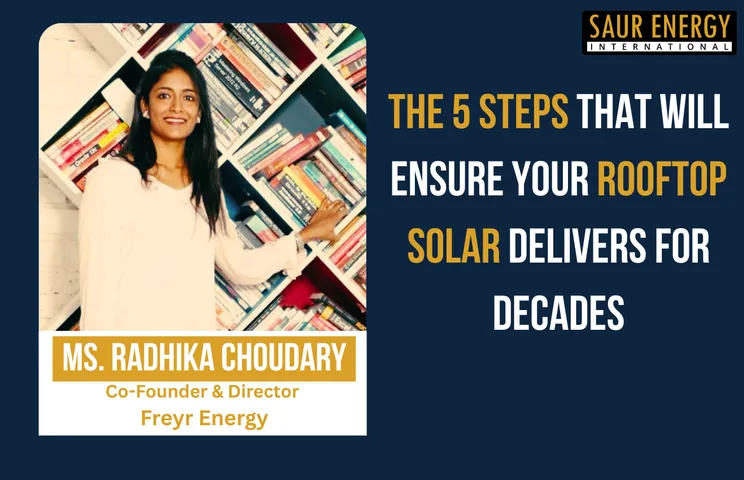 Radhika Choudary, Co-founder of Freyr Energy
