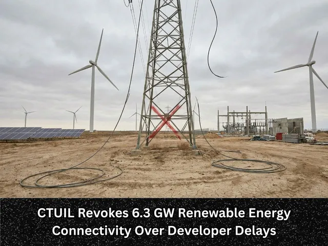 CTUIL Revokes 6.3 GW Renewable Energy Connectivity Over Developer Delays