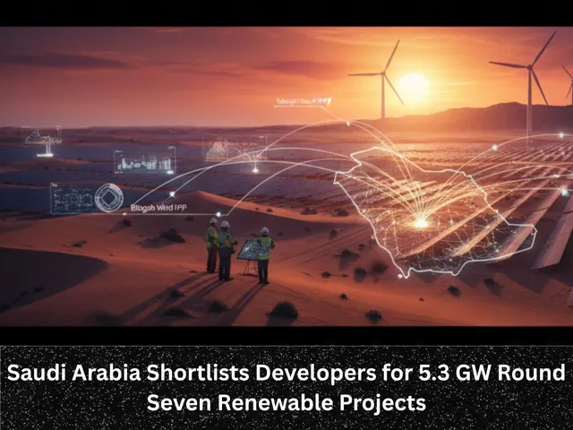 Saudi Arabia Shortlists Developers for 5.3 GW Round Seven Renewable Projects
