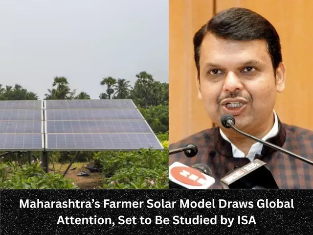 Maharashtra’s Farmer Solar Model Draws Global Attention, Set to Be Studied by ISA