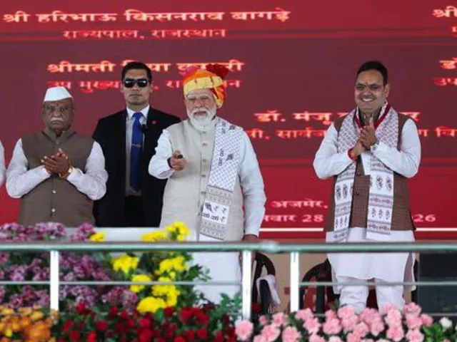 Modi Inaugurates ₹3,600 Crore Powergrid Projects to Boost Renewable Evacuation in Rajasthan