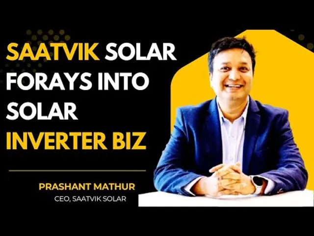 Saatvik Solar Launches Solar Inverters | Prashant Mathur (CEO) Interview