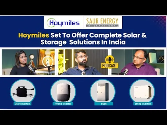 Global Player Hoymiles Expands India Presence With Full Portfolio of Inverter, BESS Solutions