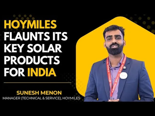 Hoymiles Showcases Its Solar Solutions At REI 2025