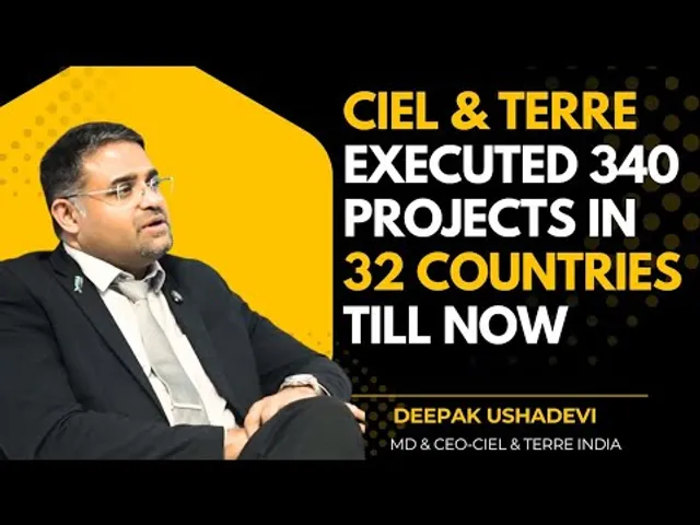 Ciel & Terre Executed 340 Solar Projects In 32 Countries | Deepak Ushadevi