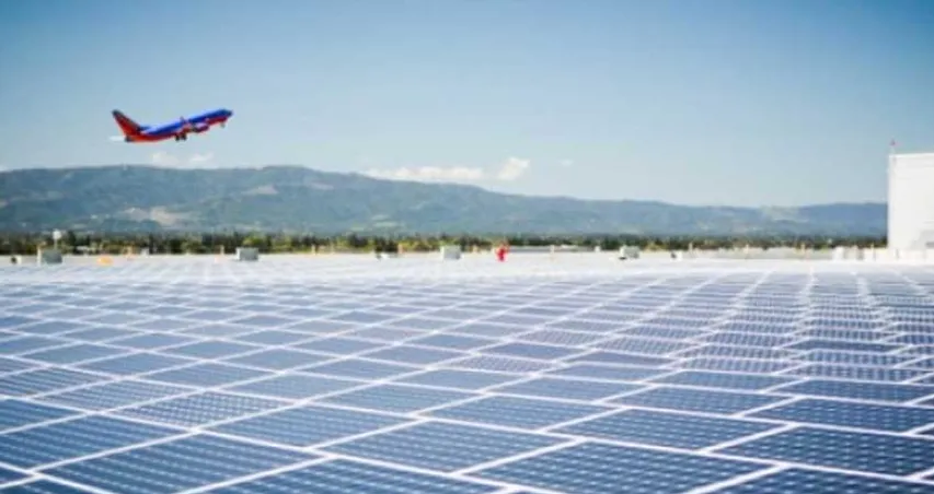Trichy Air Terminal solar power