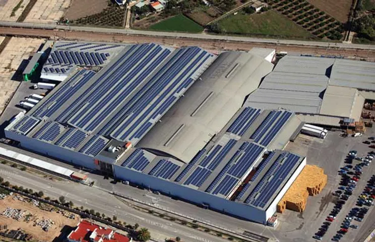 Warehouse rooftops