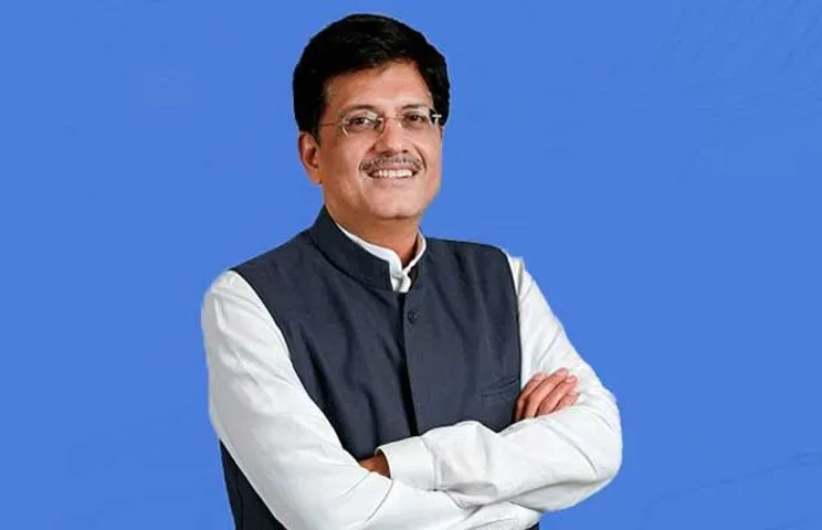Piyush Goyal in Rajaya Sabha