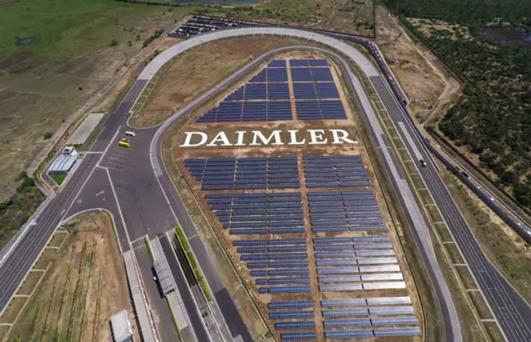 Daimler India augments solar power production capacity at its Chennai plant