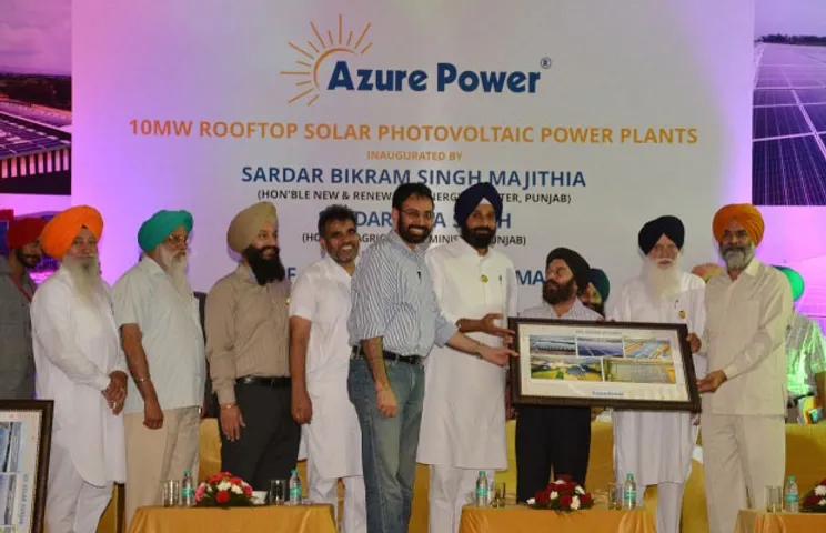 Azure Power installs 10MW rooftop solar PV project