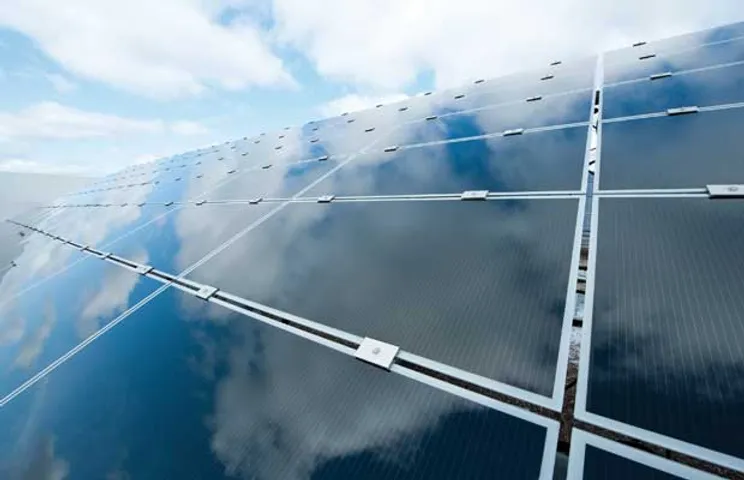 First solar panels