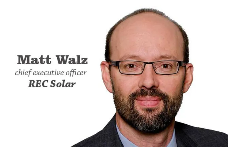 REC Solar appoints of Matt Walz as chief executive officer