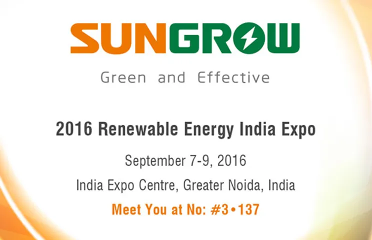 Sungrow to release new inverters at Renewable Energy India Expo (REI Expo)