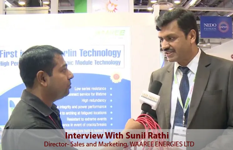 Interview With Sunil Rathi Director Sales and Marketing WAAREE ENERGIES LTD