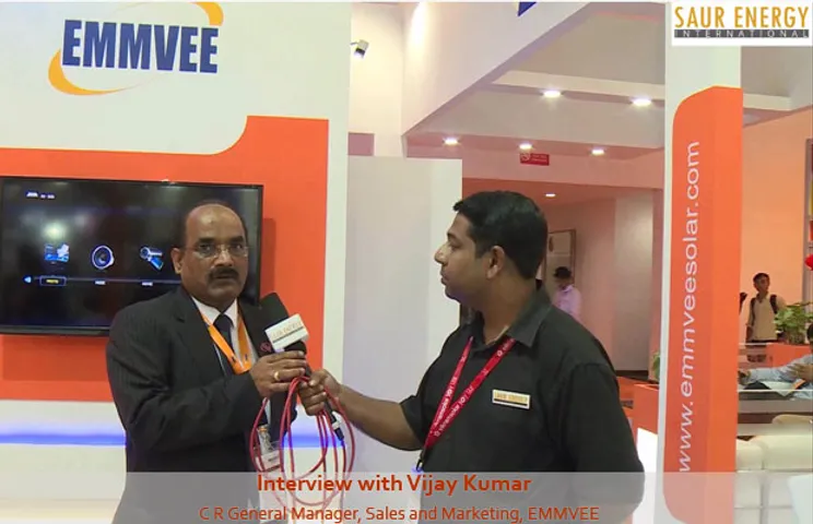 Interview with Vijay Kumar C R General Manager, Sales and Marketing, EMMVEE