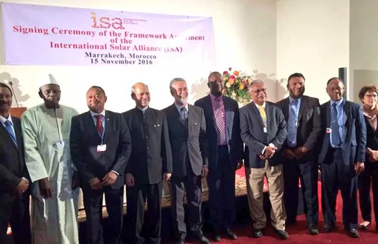 20 Countries Including Brazil And France Sign Framework Agreement Of International Solar Alliance