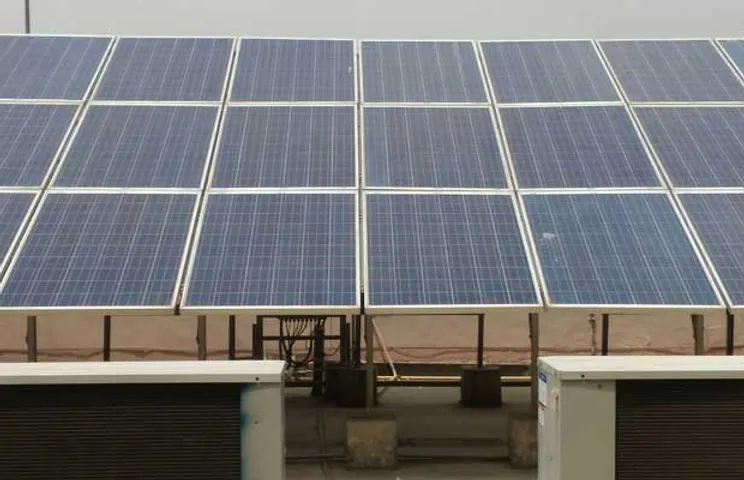 solar project for Delhi Metro Rail