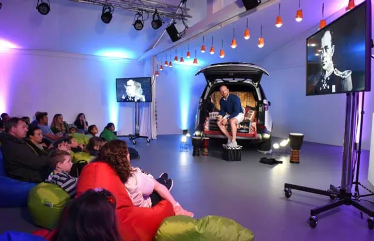 Jaguar Land Rover Transforming Kenyan Lives with the power of the sun, 'Night Time Sun' Lights Up Hay Festival