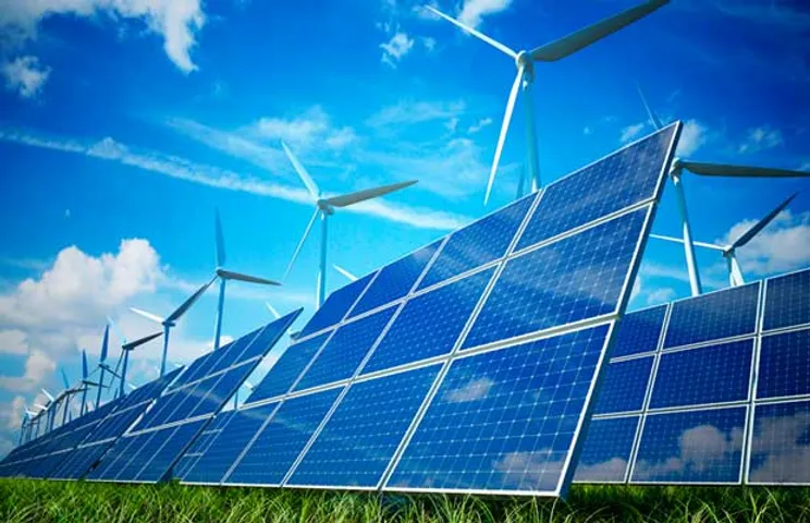 solar power and wind energy