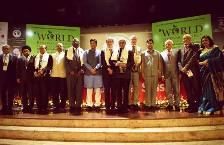 Piyush Goyal addresses the 8th World Renewable Energy Technology Congress