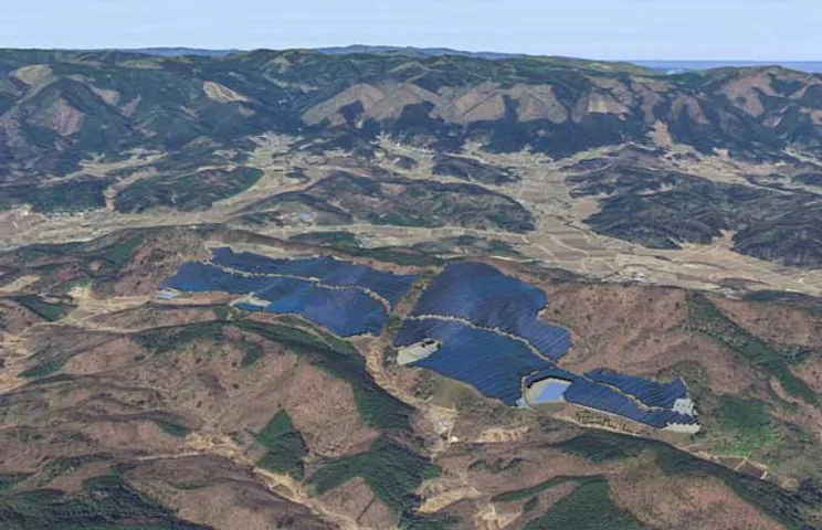 Pacifico Energy Solar Power Plant