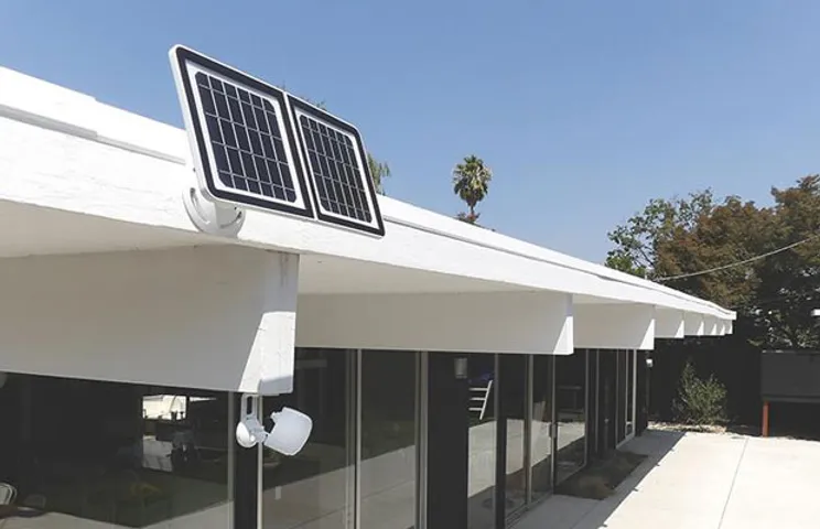 solar Powered Home Security Camera