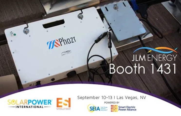 JLM Energy to launch simple energy storage quoting tool SQUAD for solar dealers at SPI