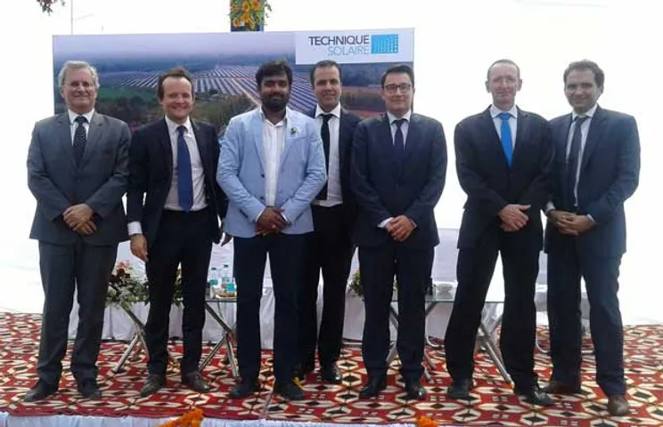 The Ambassador of France to India inaugurates Technique Solaire’s solar plant in Uttarakhand