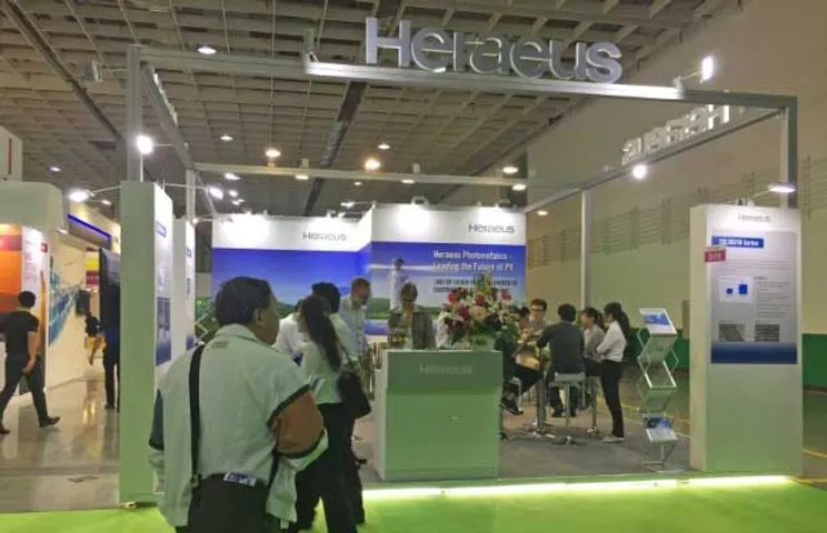 Heraeus Introduces New Front-side Silver Paste at PV Taiwan International Photovoltaic Exhibition