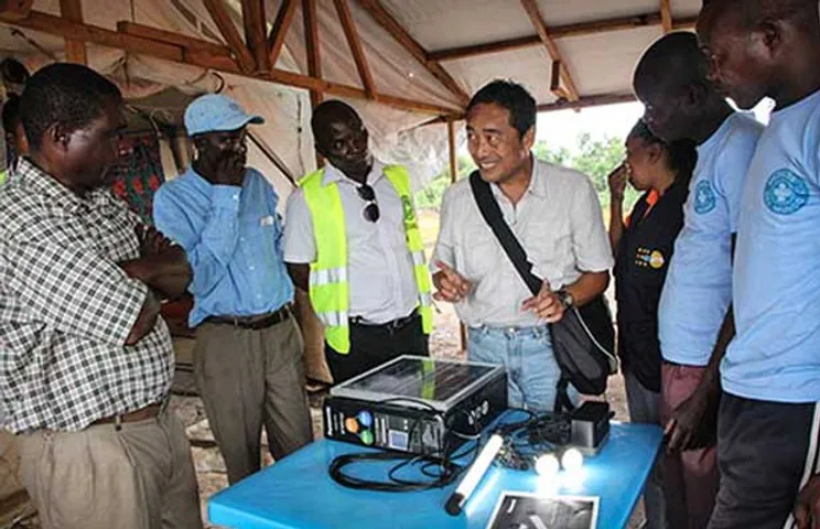 UNFPA Provides 50 Solar-Powered Units to Congolese Refugees in Angola